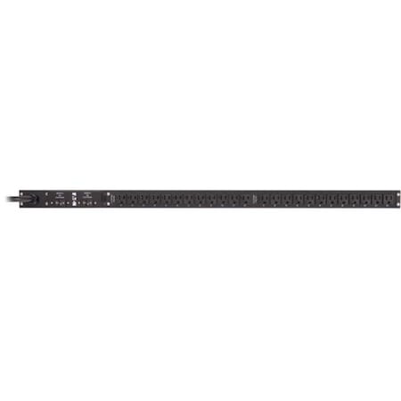 Eaton PDU, Rack Mounted, 5-20R, L5-30P, 15 ft., Black EPBZ90